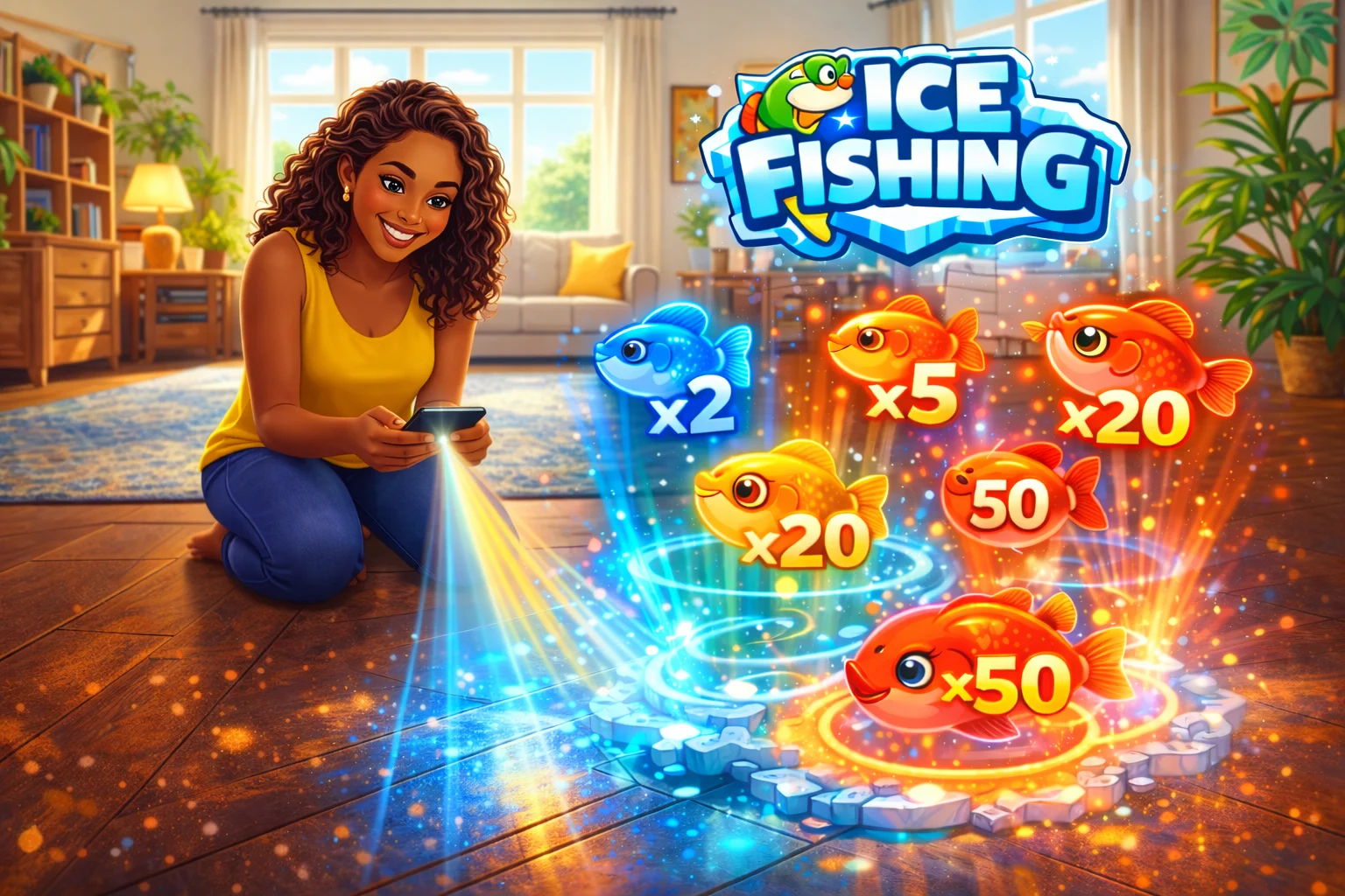 Ice Fishing App का सुरक्षित और जिम्मेदारीपूर्ण उपयोग